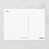 Diabola The Devil's Cat Briefkaart (Achterkant)