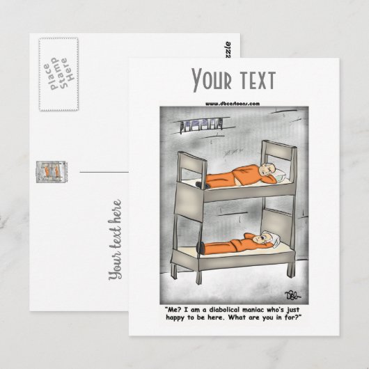 Diabole Trump Briefkaart (Voorkant / Achterkant)