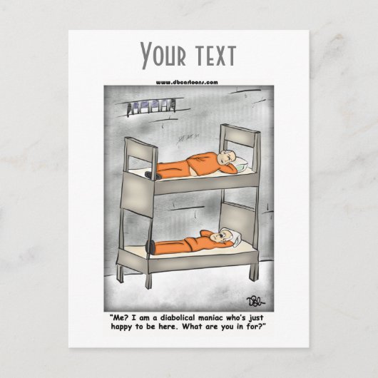 Diabole Trump Briefkaart (Voorkant)