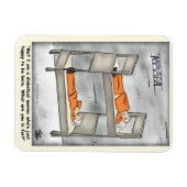 Diabolicaal Bleek geel Magneet (Horizontaal)