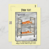 Diabolicum Bleek Geel Briefkaart (Voorkant / Achterkant)