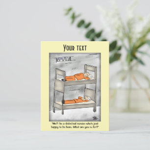 Diabolicum Bleek Geel Briefkaart