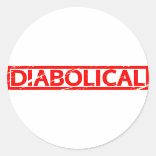 Diabolicum Stamp Ronde Sticker
