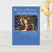 Diaconaat Ordinatie Jubileum Shepherd, diaken Kaart (Gele Bloem)