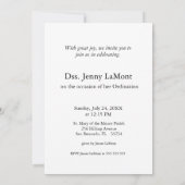 Diacones Wijding Uitnodiging Schriftuur (Achterkant)