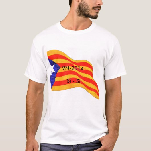 Diada 2014 Si-Si T-shirt (Voorkant)