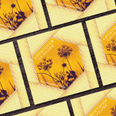 Diafragma Zeshoek Aanpasbare Foto Fotograaf Vierkante Visitekaartje