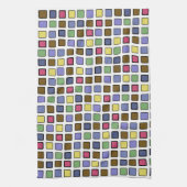 DIAG SQUARES Mixed Theedoek (Verticaal)