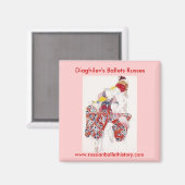 Diaghilev's Ballet Russes Magnet (Voorkant / Achterkant)