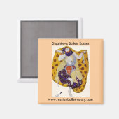 Diaghilev's Ballets Russes Magneet (Voorkant / Achterkant)
