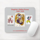 Diaghilev's ballets Russes Mousepad Muismat (Met muis)
