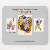 Diaghilev's ballets Russes Mousepad Muismat (Voorkant)