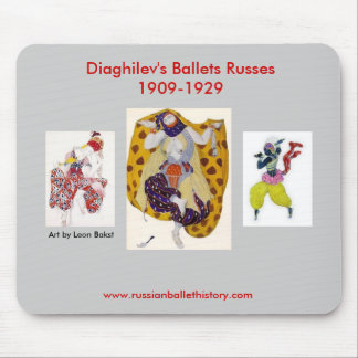 Diaghilev's ballets Russes Mousepad Muismat