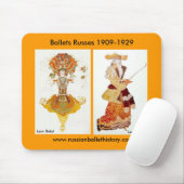 Diaghilev's ballets Russes Mousepad Muismat (Met muis)