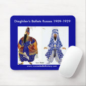 Diaghilev's ballets Russes Mousepad Muismat (Met muis)