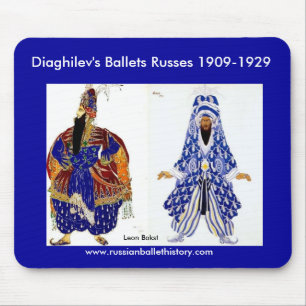 Diaghilev's ballets Russes Mousepad Muismat