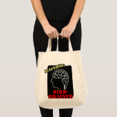 Diagnose: met vogel besmet tote bag (Voorkant (product))