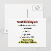 Diagnose Totale onhygiëne Briefkaart (Voorkant / Achterkant)