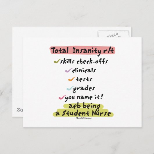 Diagnose Totale onhygiëne Briefkaart (Voorkant / Achterkant)