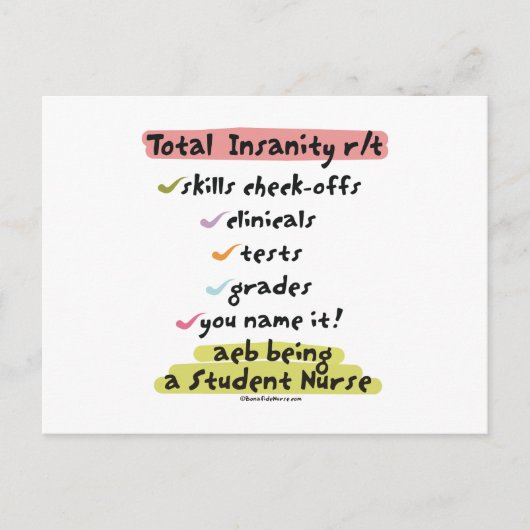 Diagnose Totale onhygiëne Briefkaart (Voorkant)