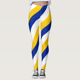 Diagnose van de nationale vlag van Bosnië-Herzegov Leggings