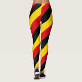Diagnose van Uganda National Flag Colors Leggings (Achterkant)