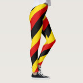 Diagnose van Uganda National Flag Colors Leggings (Rechts)