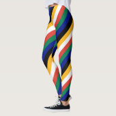 Diagnose Zuid-Afrika van nationale vlagkleuren Leggings (Links)