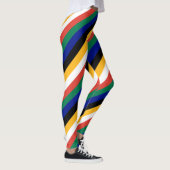 Diagnose Zuid-Afrika van nationale vlagkleuren Leggings (Rechts)