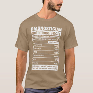 DIAGNOSTICIAN Squadeam Professional Nutritional bo T-shirt