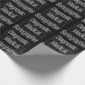 Diagnostische medische Sonografe Extraordinaire Cadeaupapier (Hoek)