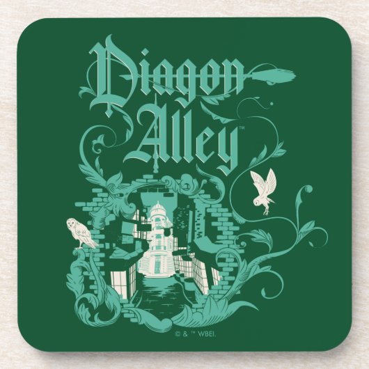DIAGON ALLEY™ Graphic Bier Onderzetter (Voorkant)