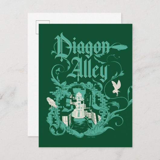 DIAGON ALLEY™ Graphic Briefkaart (Voorkant / Achterkant)