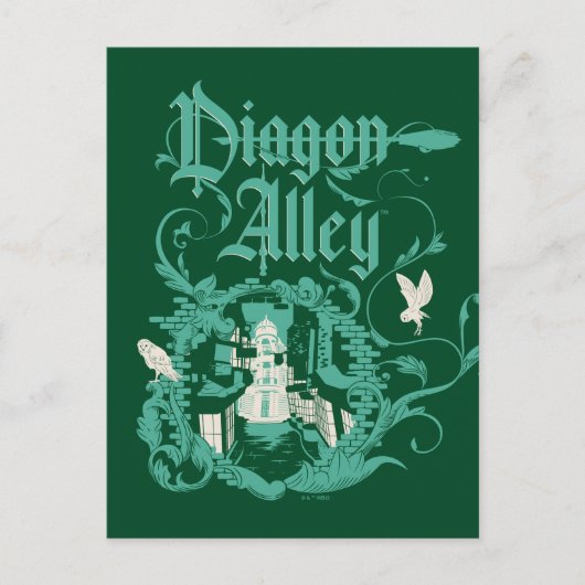 DIAGON ALLEY™ Graphic Briefkaart (Voorkant)