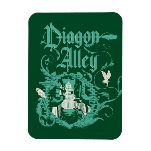 DIAGON ALLEY™  Graphic Magneet (Verticaal)
