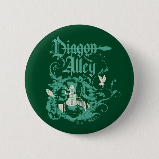 DIAGON ALLEY™ Graphic Ronde Button 5,7 Cm (Voorkant)