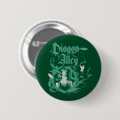 DIAGON ALLEY™ Graphic Ronde Button 5,7 Cm (Voorkant /achterkant)