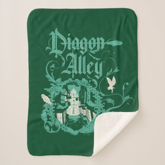 DIAGON ALLEY™  Graphic Sherpa Deken (Voorkant)