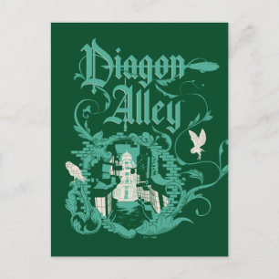 DIAGON ALLEY™ Vintage Grafiek Briefkaart