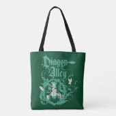 DIAGON ALLEY™ Vintage Grafisch Tote Bag (Achterkant)