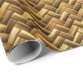 Diagonaal Basketweve Textuur Cadeaupapier (Rol Hoek)
