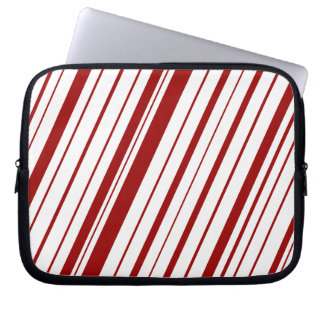 Diagonaal bereik ~ Maroon Laptop Sleeve
