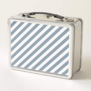 Diagonaal blauw en wit strepenpatroon