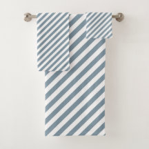 Diagonaal blauw en wit strepenpatroon