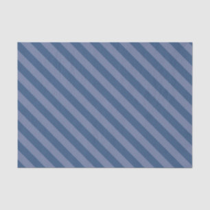 Diagonaal blauwe strepen tissuepapier