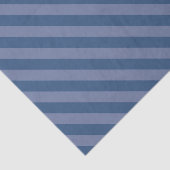 Diagonaal blauwe strepen tissuepapier (Detail)