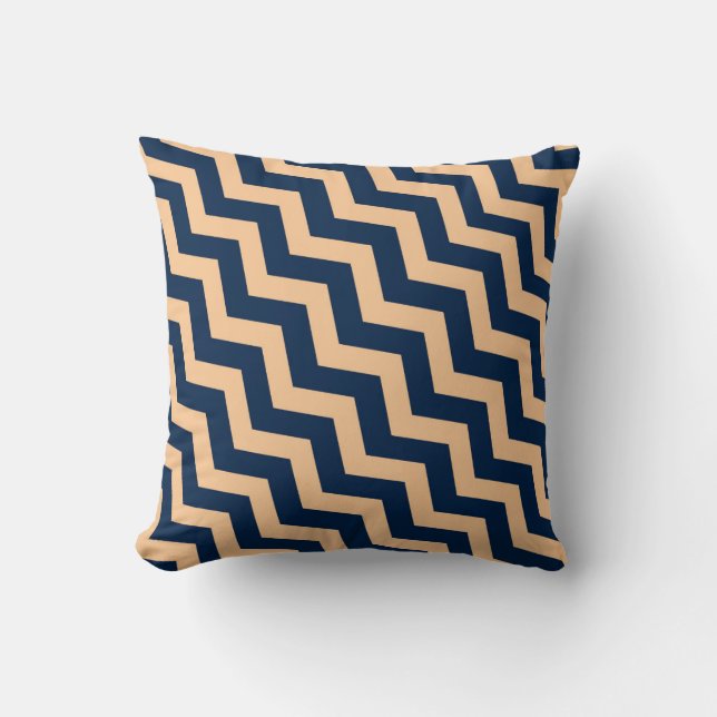 Diagonaal Chevron Pattern Pillow Kussen (Voorkant)