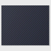 Diagonaal donkerblauw en zwart cadeaupapier (Vlak)