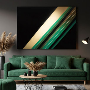 Diagonaal Elegantie Canvas Afdruk