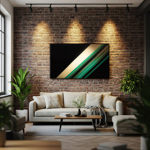 Diagonaal Elegantie Poster